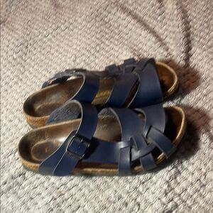Birkenstock, Pissa  woman, sandals size 38 blue
